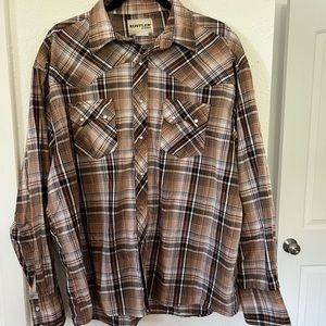 Rustler by Wrangler Pearl Snap